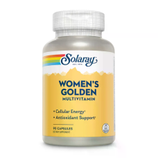 Women`s Golden Multivitamin 90 Caps, Solaray - Caps
